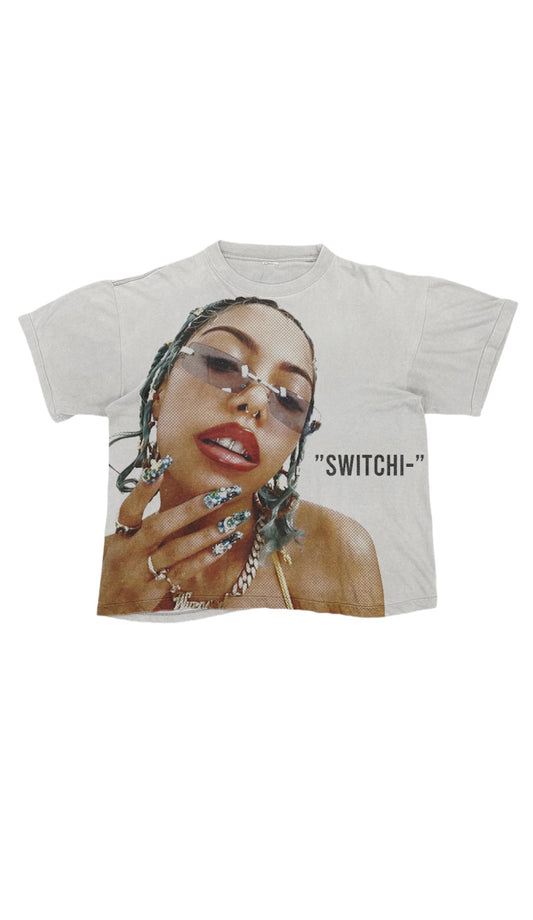 “SWITCHI-“ GRAPHIC TEE WHITE